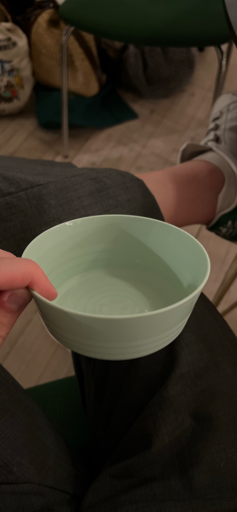 Green Ceramic Bowl