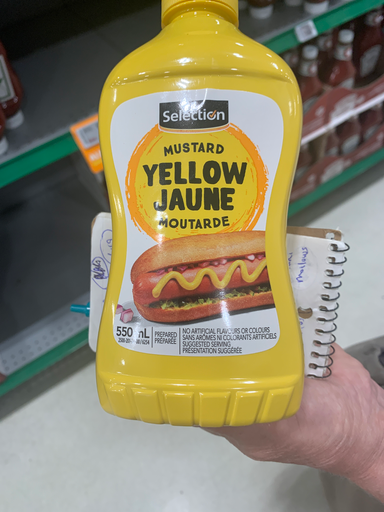 Selection Mustard Yellow Jaune