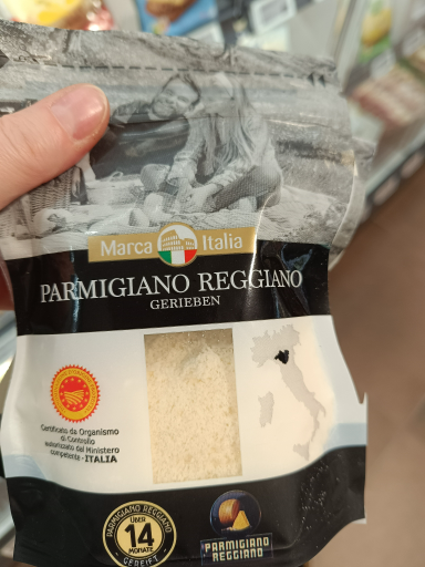 Parmigiano Reggiano Gerieben