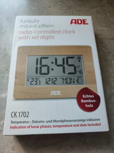 ADE CK 1702 Funkuhr