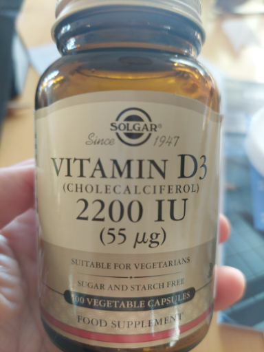 Solgar Vitamin D3 2200 IU