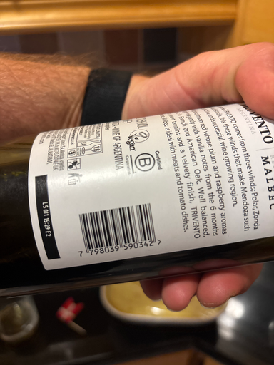 Trivento Malbec Reserve 750ml