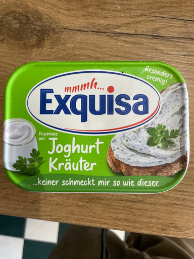 Exquisa Frischkäse mit Joghurt Kräuter 15% absolut 200g