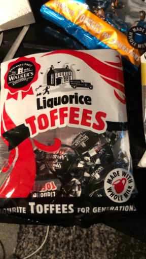 Walker's Liquorice Toffees