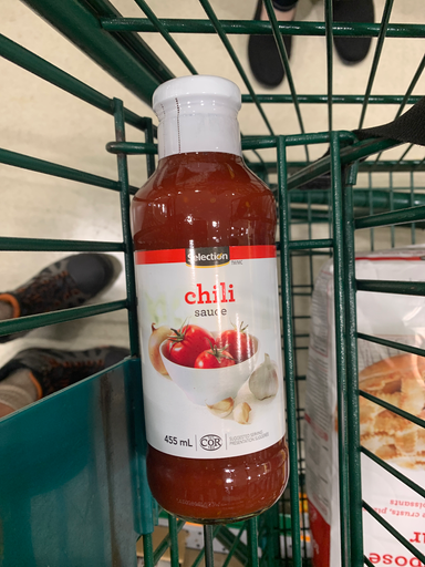Selection chili sauce