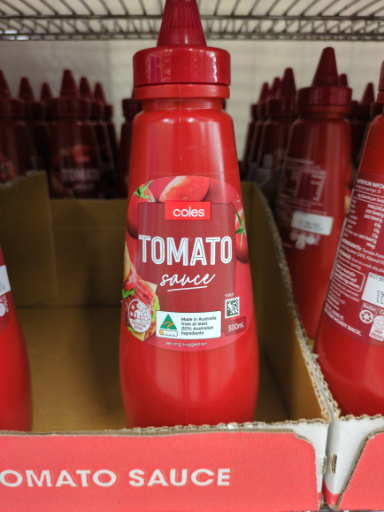 Coles Tomato Sauce