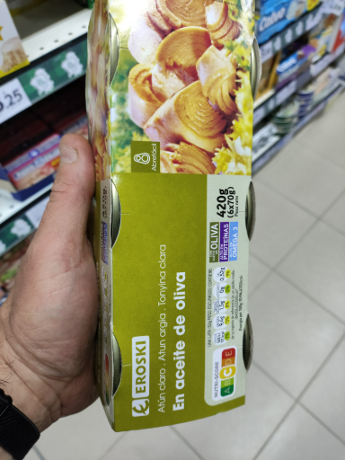 Eroski Atún Claro en Aceite de Oliva
