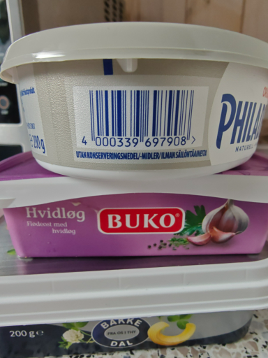 BUKO Flødeost Hvidløg 24%