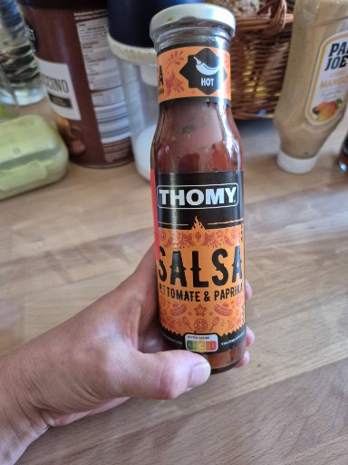 Thomy Salsa Sauce mit Tomate & Paprika