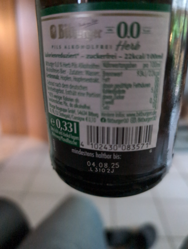 Bitburger 0.0% Premium Pils