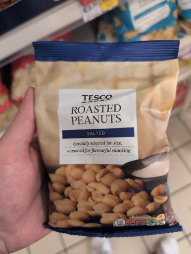 Tesco Roasted Peanuts