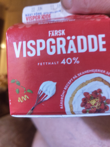 Skåne Mejerier Vispgrädde