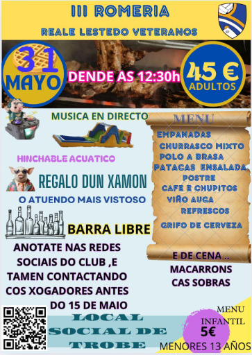 III Romería Reale Lestedo Veteranos