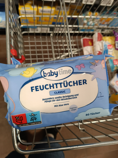 baby time Feuchttücher Classic