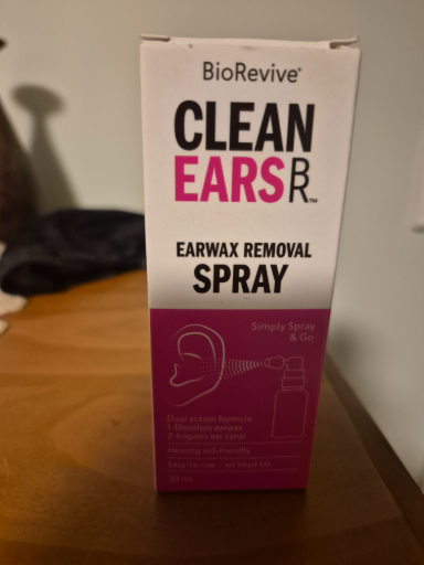 BioRevive Clean Ears Earwax Removal Spray