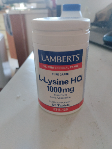 L-Lysine HCl 1000mg