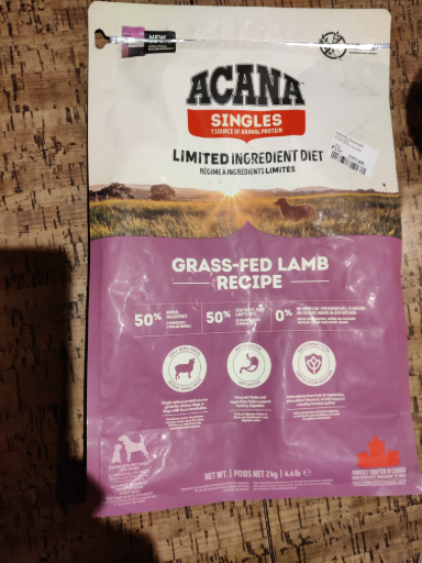 ACANA Singles Grass-Fed Lamb Recipe