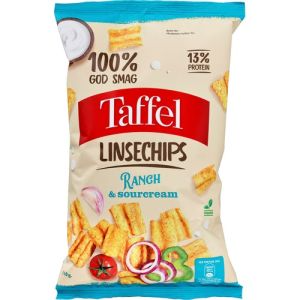 Taffel Linsechips Ranch & Sourcream