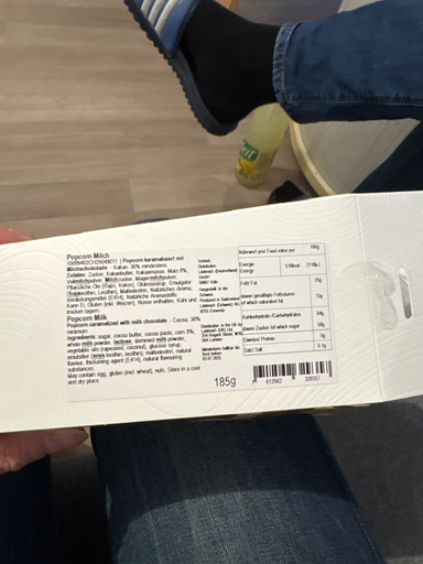 Popcorn Milch