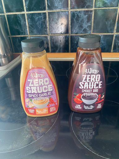 Wispy Zero Sauce Spicy Garlic Flavour