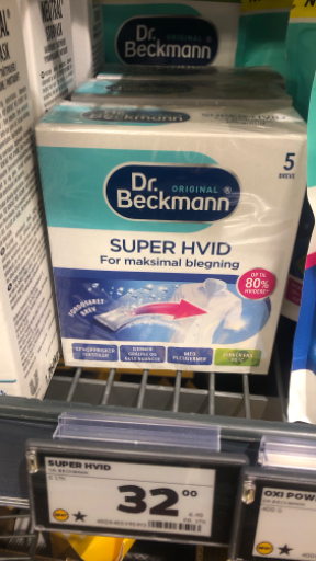 Dr. Beckmann Super Hvid