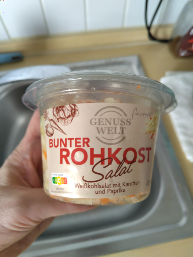 Genuss Welt Bunter Rohkostsalat