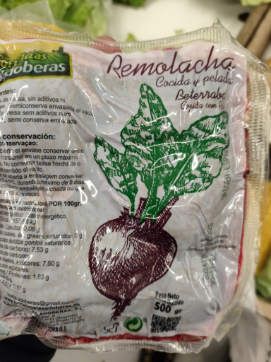 Remolacha Cocida y Pelada