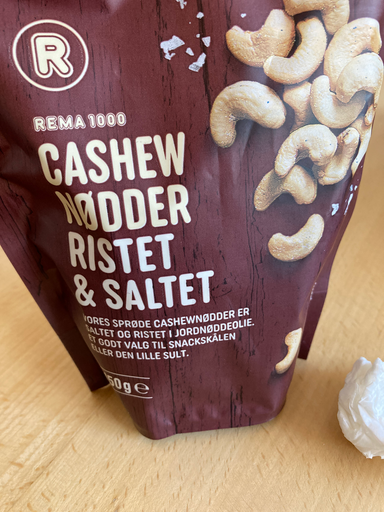 REMA 1000 Cashewnødder Ristet & Saltet