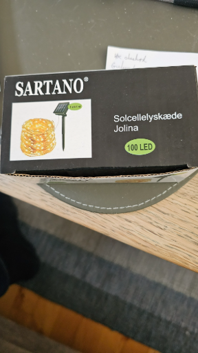 SARTANO Solcellelys kæde Jolina