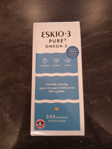 Eskio-3 Pure Omega-3 Fish Oil Capsules