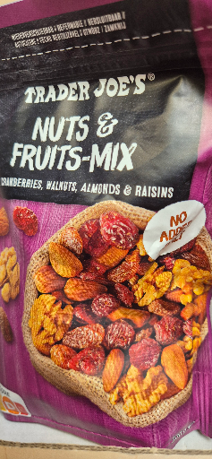 Trader Joe's Nuts & Fruits Mix