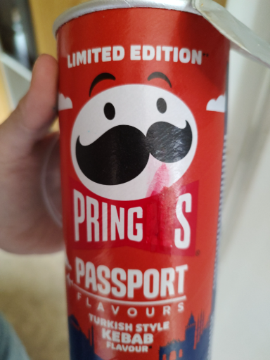 Pringles Passport Flavours Turkish Style Kebab