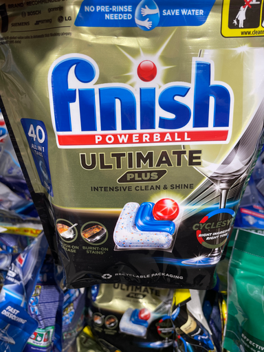 Finish Powerball Ultimate Plus Dishwasher Tablets
