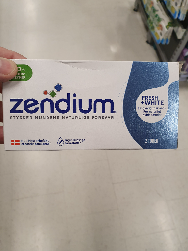 Zendium Fresh + White Toothpaste