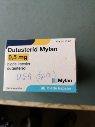 Dutasteride Mylan 0.5 mg Soft Capsules