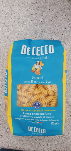 De Cecco Fusilli Pasta