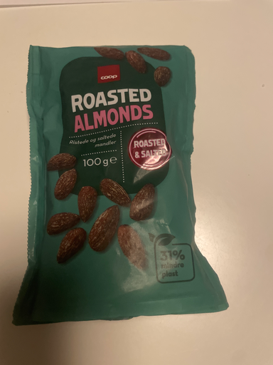 Coop Roasted & Salted Almonds