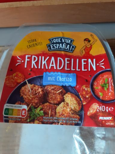 Penny Frikadellen mit Chorizo