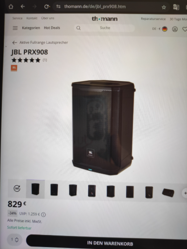 JBL PRX908