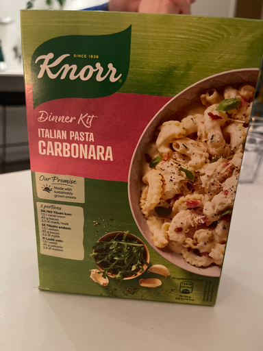 Knorr Dinner Kit Italian Pasta Carbonara