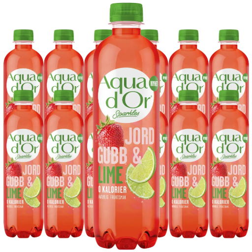Aqua d'Or Sparkling Strawberry & Lime