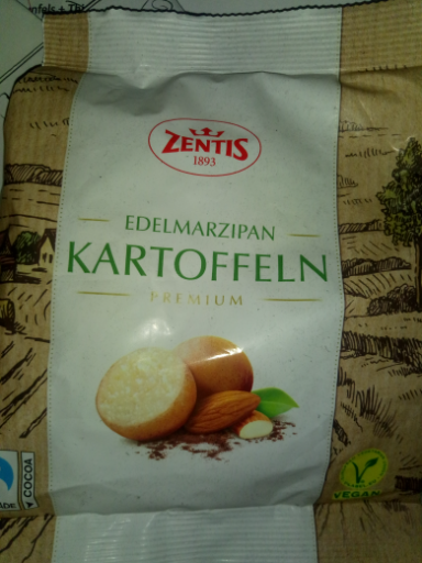 Zentis Edelmarzipan Kartoffeln