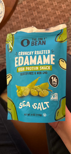 The Only Bean Crunchy Roasted Edamame Sea Salt