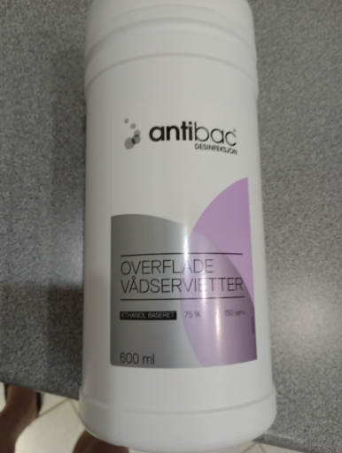 antibac Overflade Vådservietter