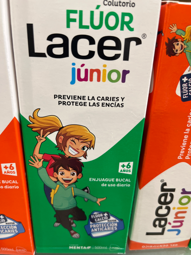Lacer Colutorio Flúor Junior