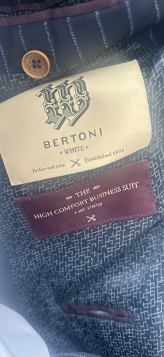 Bertoni White suit