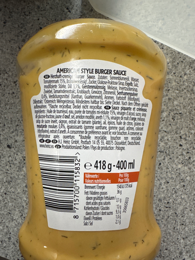 American Style Burger Sauce