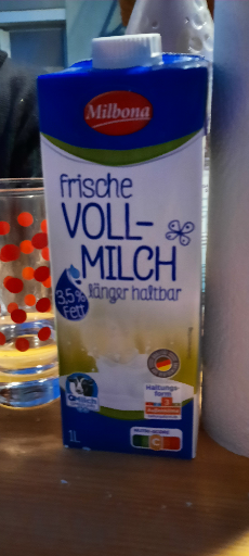 Milbona frische Vollmilch