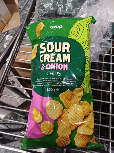 Coop Sour Cream & Onion Chips