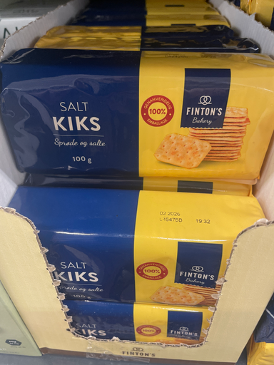 Finton's Bakery Salt Kiks